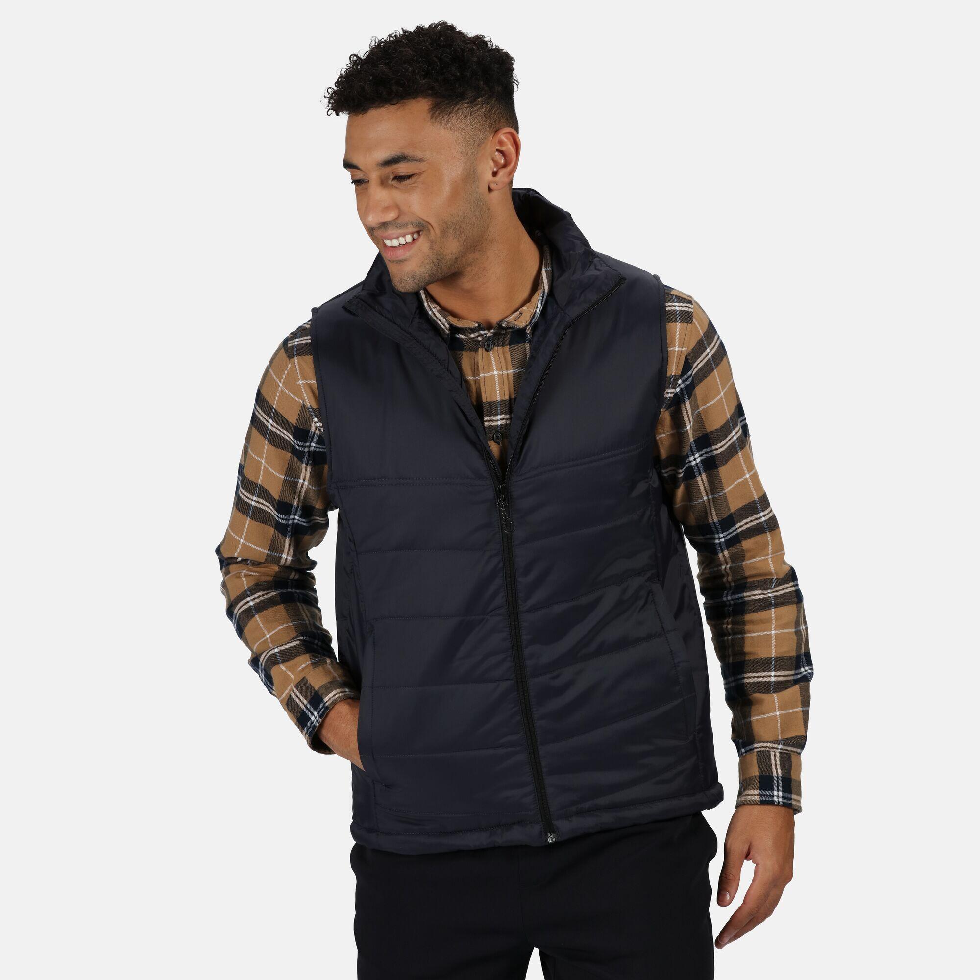 Mens Stage II Insulated Bodywarmer (Navy) 3/5