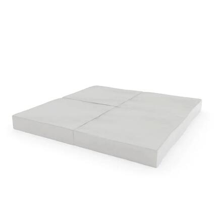 Materac Gimnastyczny Składany Kometa 100x100x10 4cz Pomarańczowo Żółty