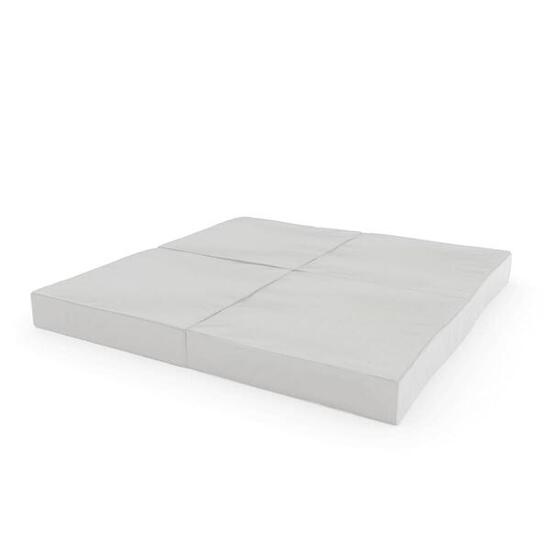 Materac Gimnastyczny Składany Kometa 100x100x10 4cz Pomarańczowo Żółty