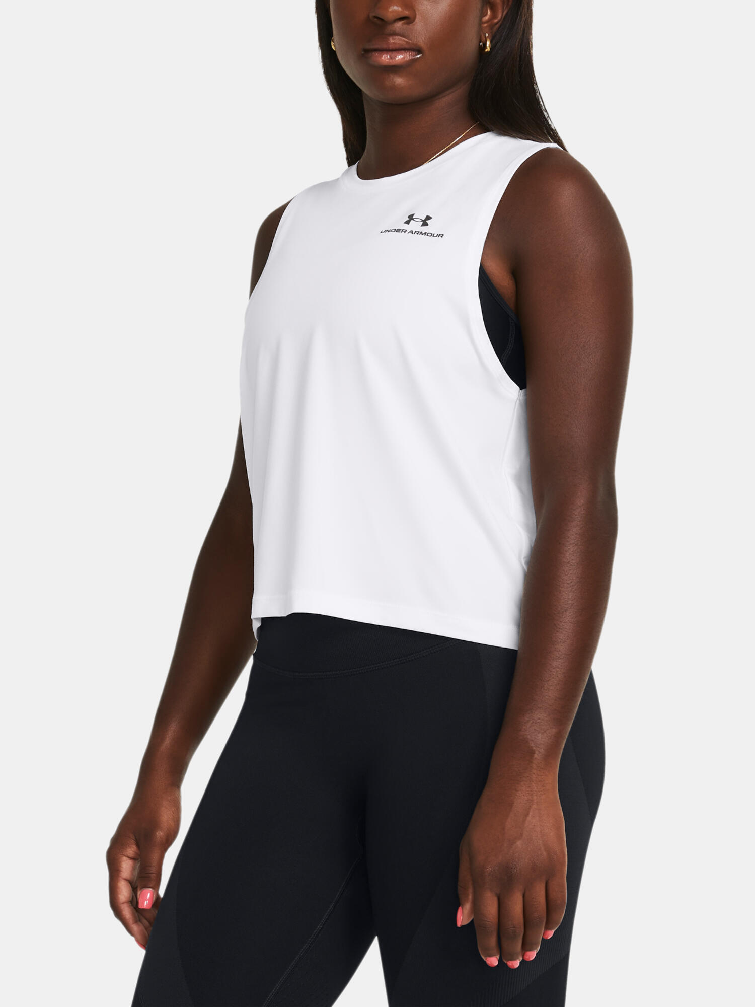 Koszulka Damska Sportowa Under Armour Bez Rękawów 1/4
