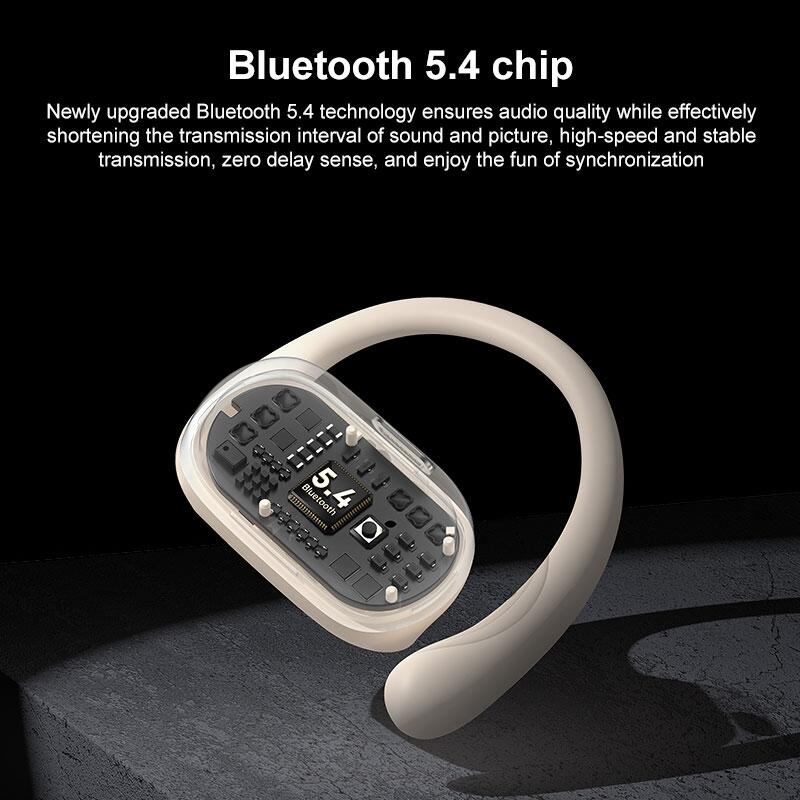 OHAYO Comfortabele oortelefoon met 5.4 bluetooth, 20 uur afspeeltijd