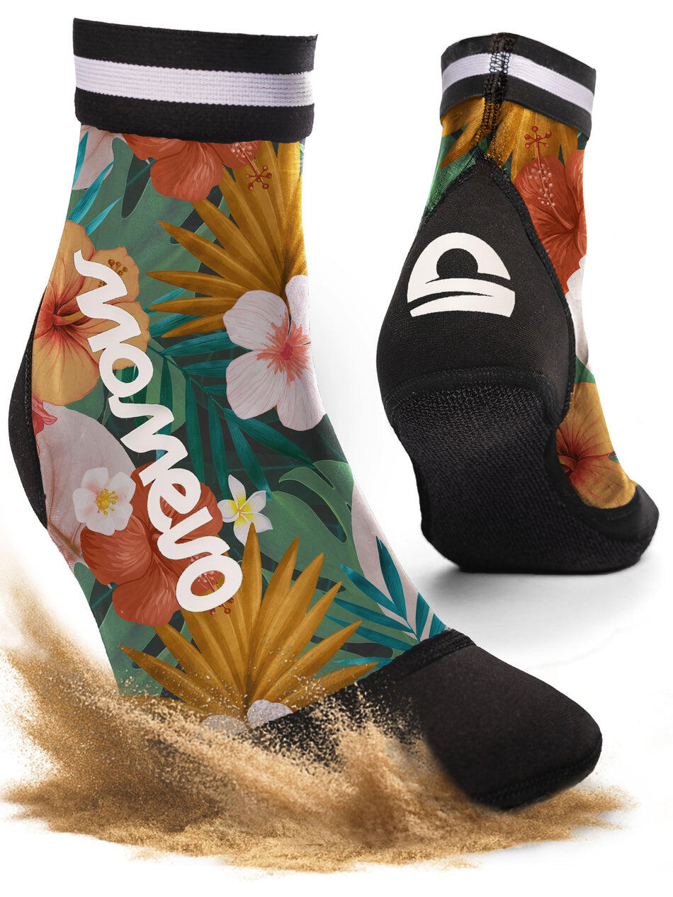 MOMEVO Beachvolleyball Socken aus Neopren – Schutz für Strandsport Hawaii