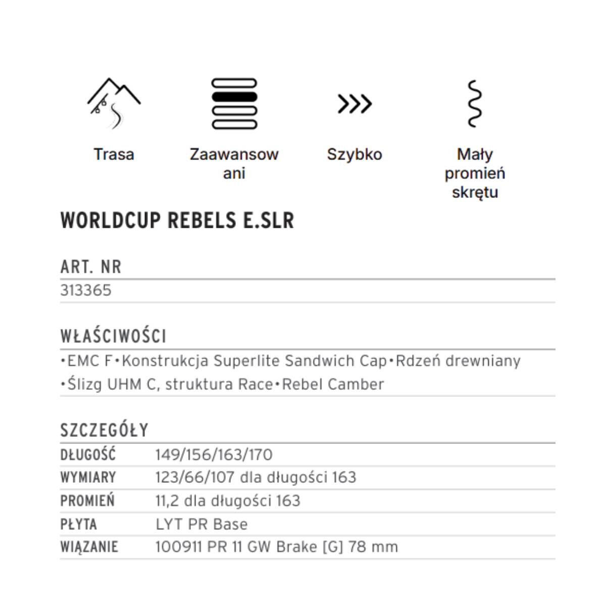 HEAD Head WC Rebels e.SLR Skiset 2026 2/6