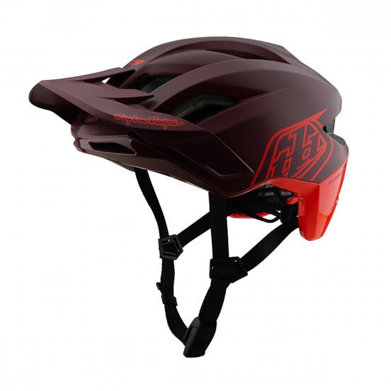 Troy Lee Designs Flowline SE Mips Bordeaux/Rosso MTB Casco 3/5