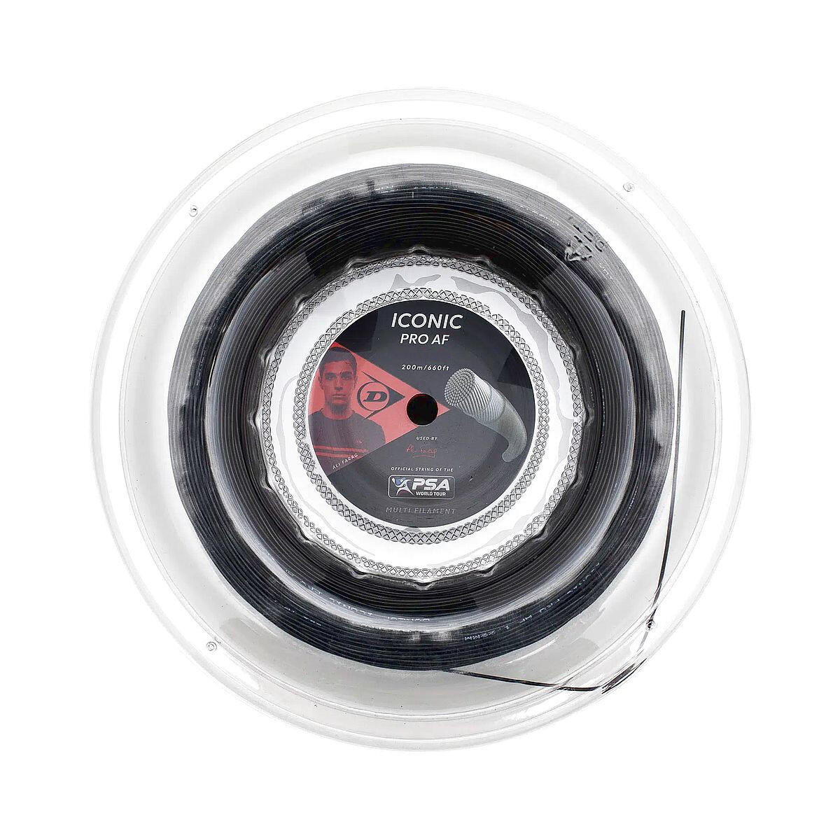Naciąg do squasha Dunlop Iconic Pro AF 1,22 mm 200 m 3/3
