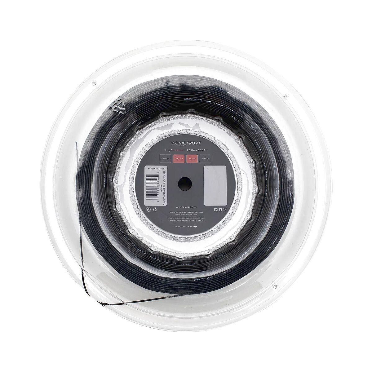 Naciąg do squasha Dunlop Iconic Pro AF 1,22 mm 200 m 2/3
