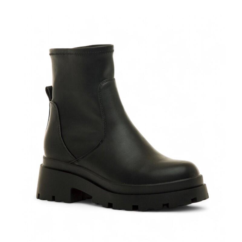 Botines Planos Mujer Mustang  Negro 2/4