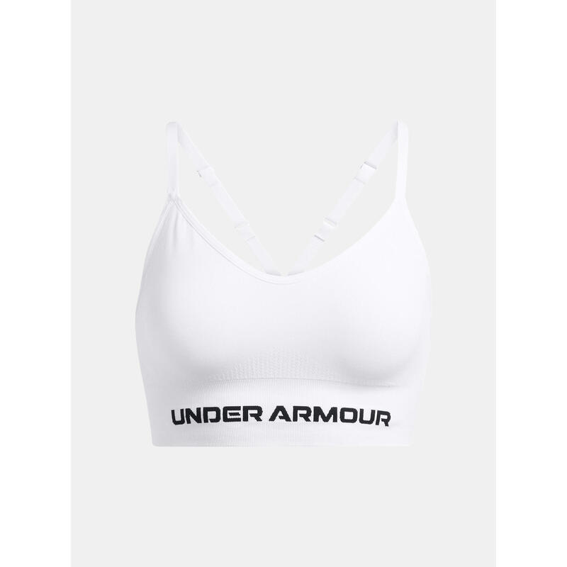 Sutien sport Under Armour Vanish Seamless Low alb/negru