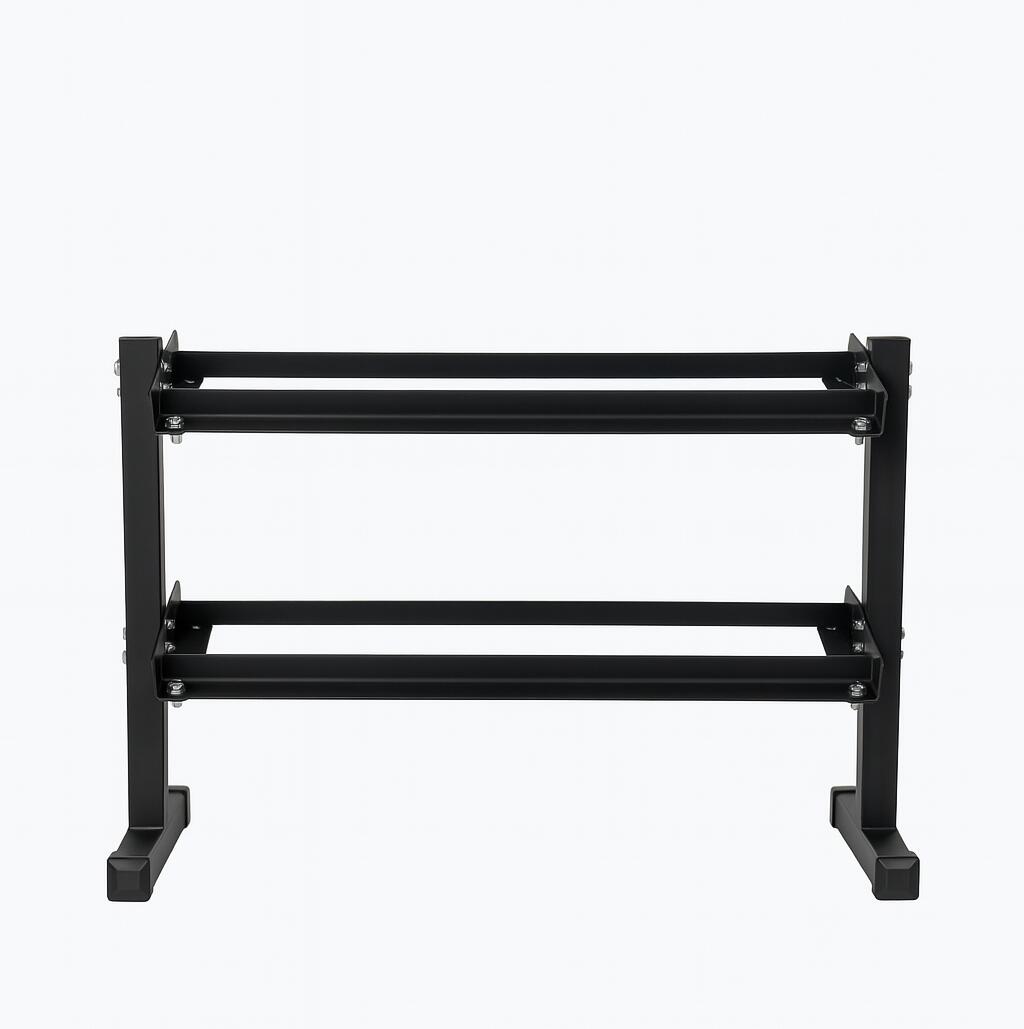 Stojak na hantle 2-poziomowy Compact UNDERFIT regulowana szerokość 150 kg 2/7