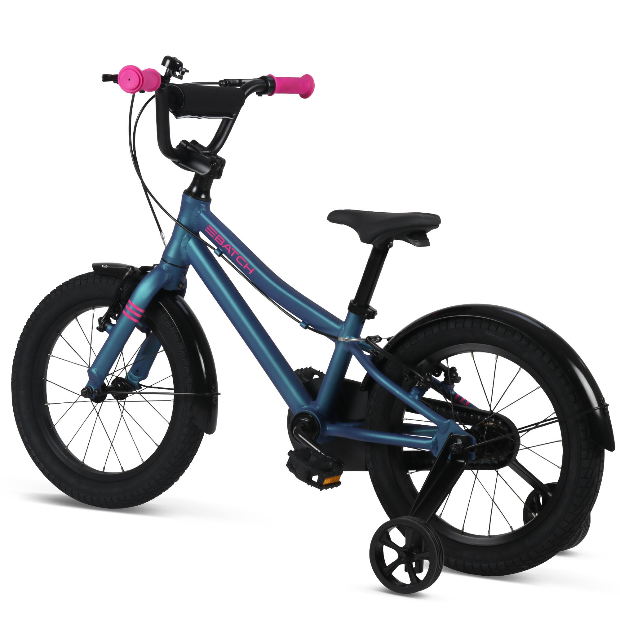 Batch Kinderfahrrad 16 Zoll, smaragdgrün, 4 bis 6 Jahre 2/7