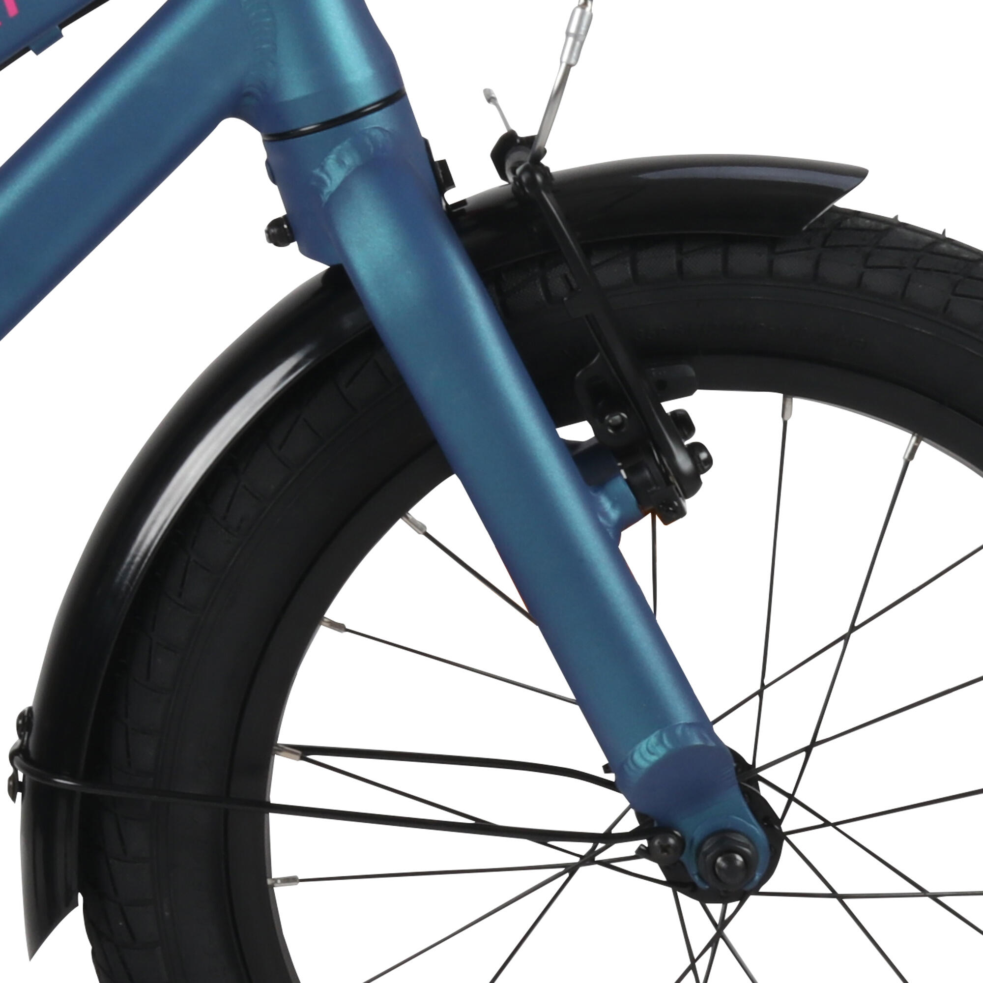 Batch Kinderfahrrad 16 Zoll, smaragdgrün, 4 bis 6 Jahre 4/7