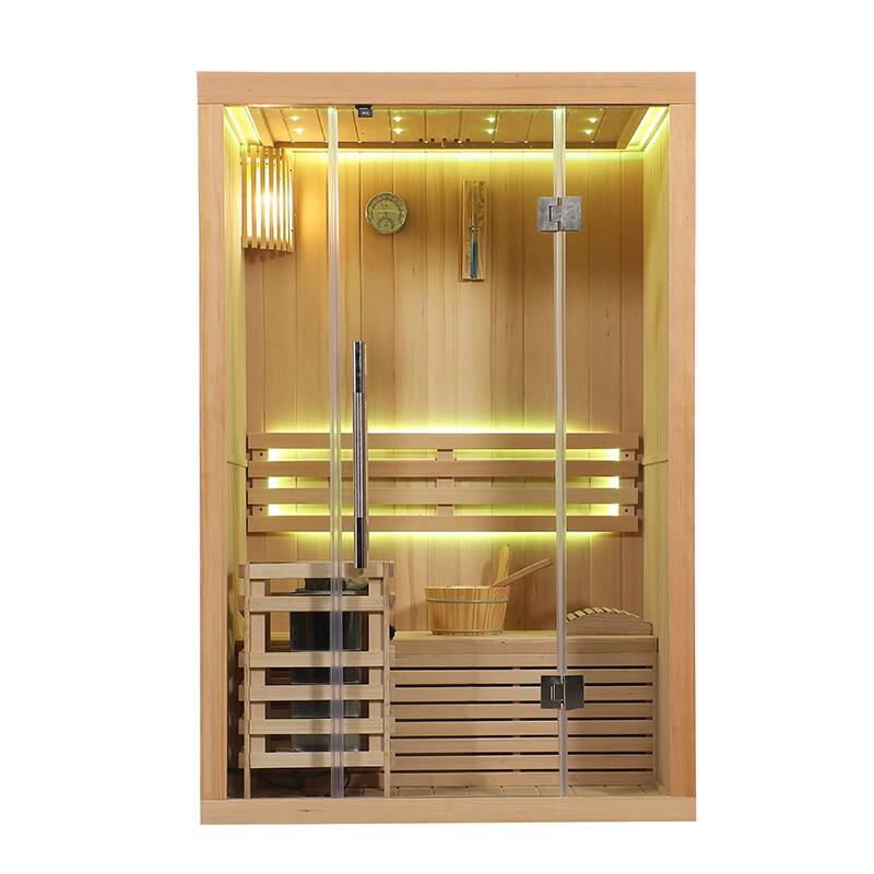 Boreal - Sauna Finlandais Nordica® Vapeur V12 - 1-2 Places - 130 X 100 X H.200 - Sauna - Taille Unique - Decathlon