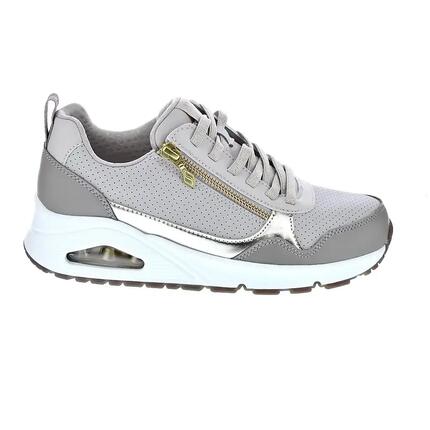 Zapatillas SKECHERS Uno Metallic Sliders Beige Mujer