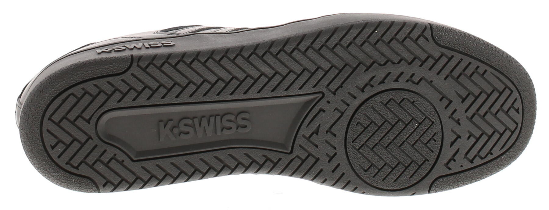 Zapatillas K-SWISS Court Palisades para hombre en piel negra 5/5