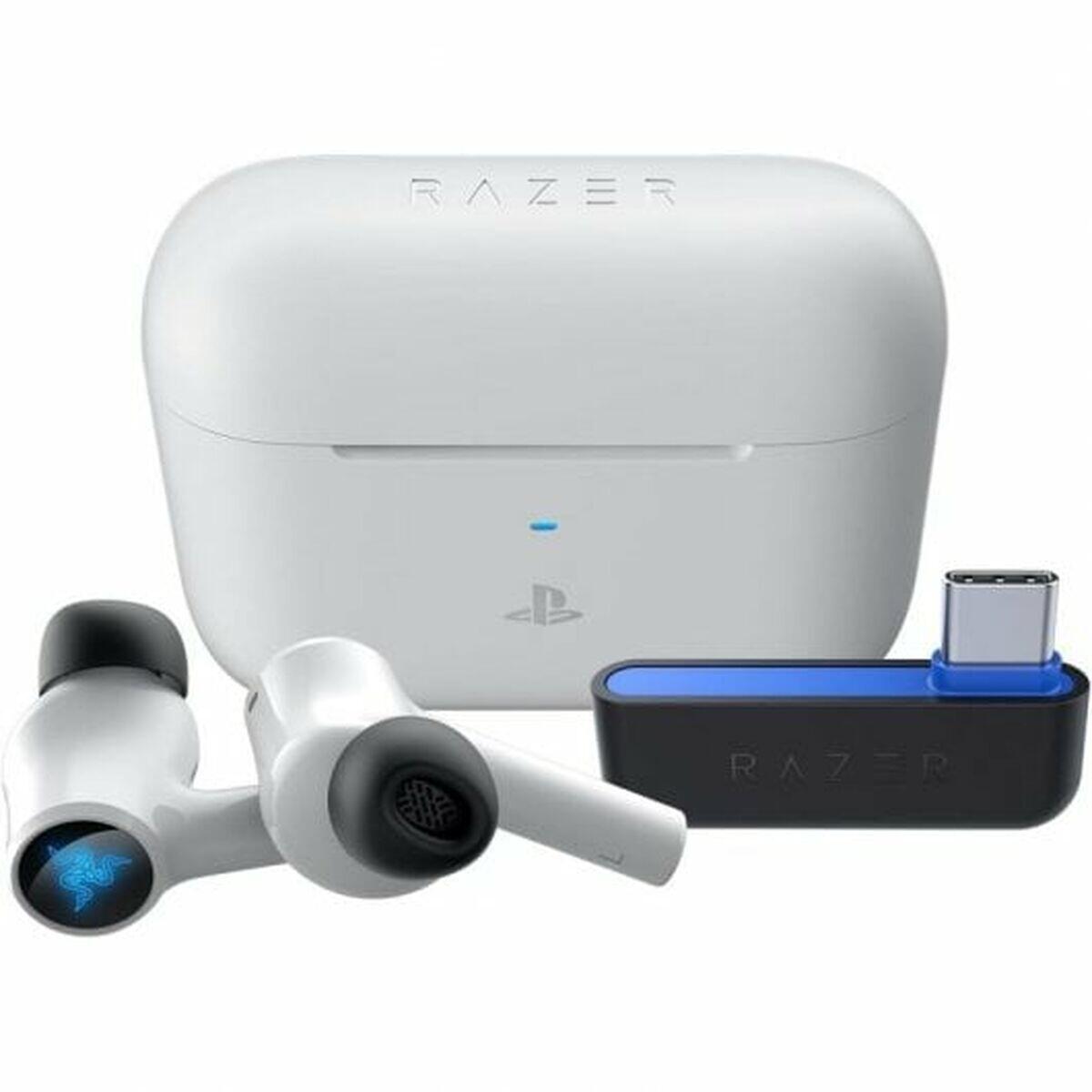 RAZER Auriculares RAZER HAMMERHEAD HYPERSPEED Branco