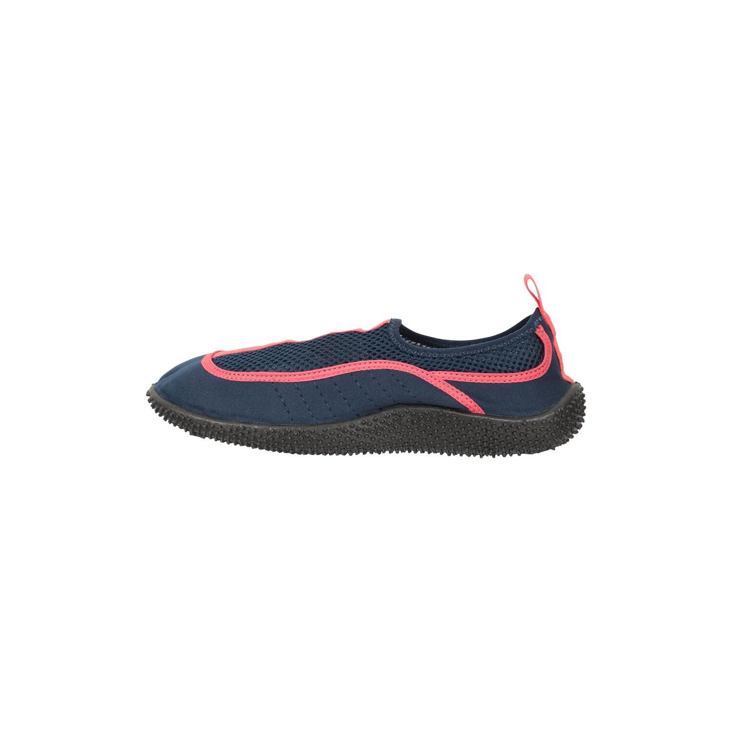 Schwimmschuhe Damen Marineblau 3/4