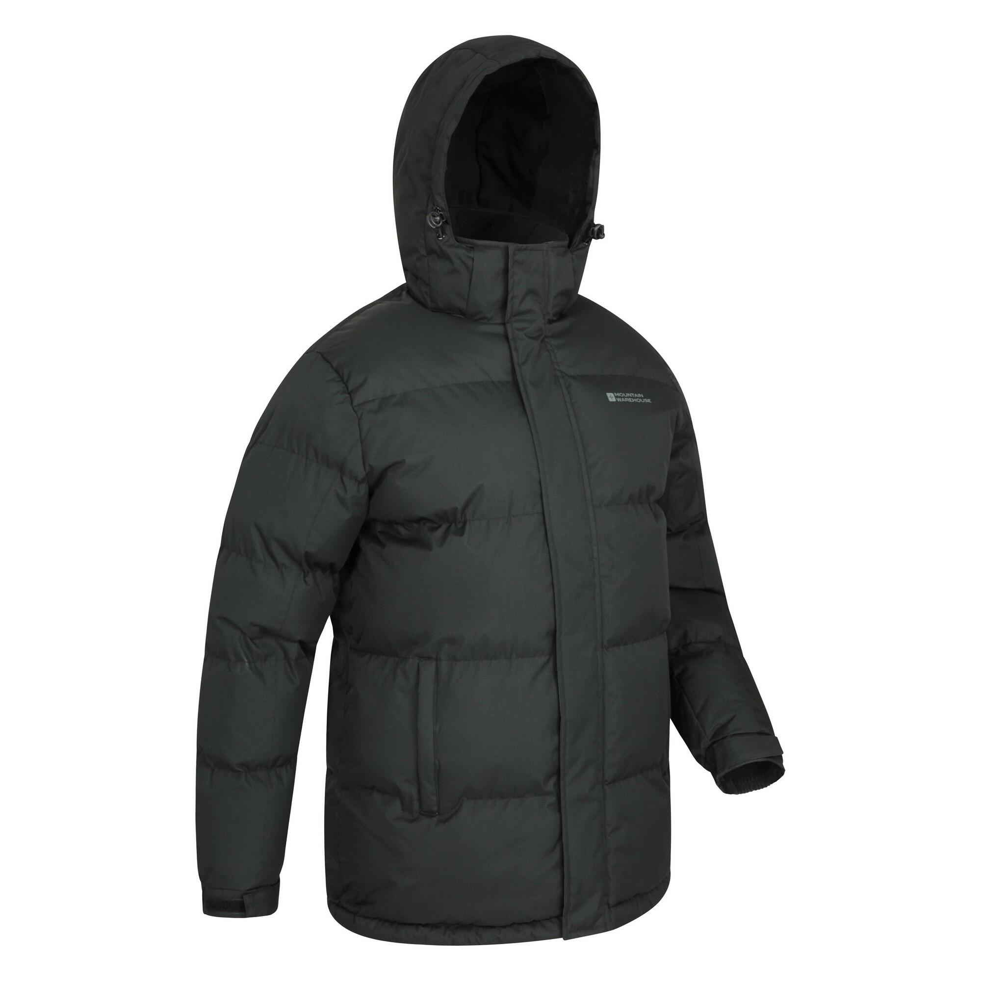 "Snow" Steppjacke für Herren Schwarz 3/4