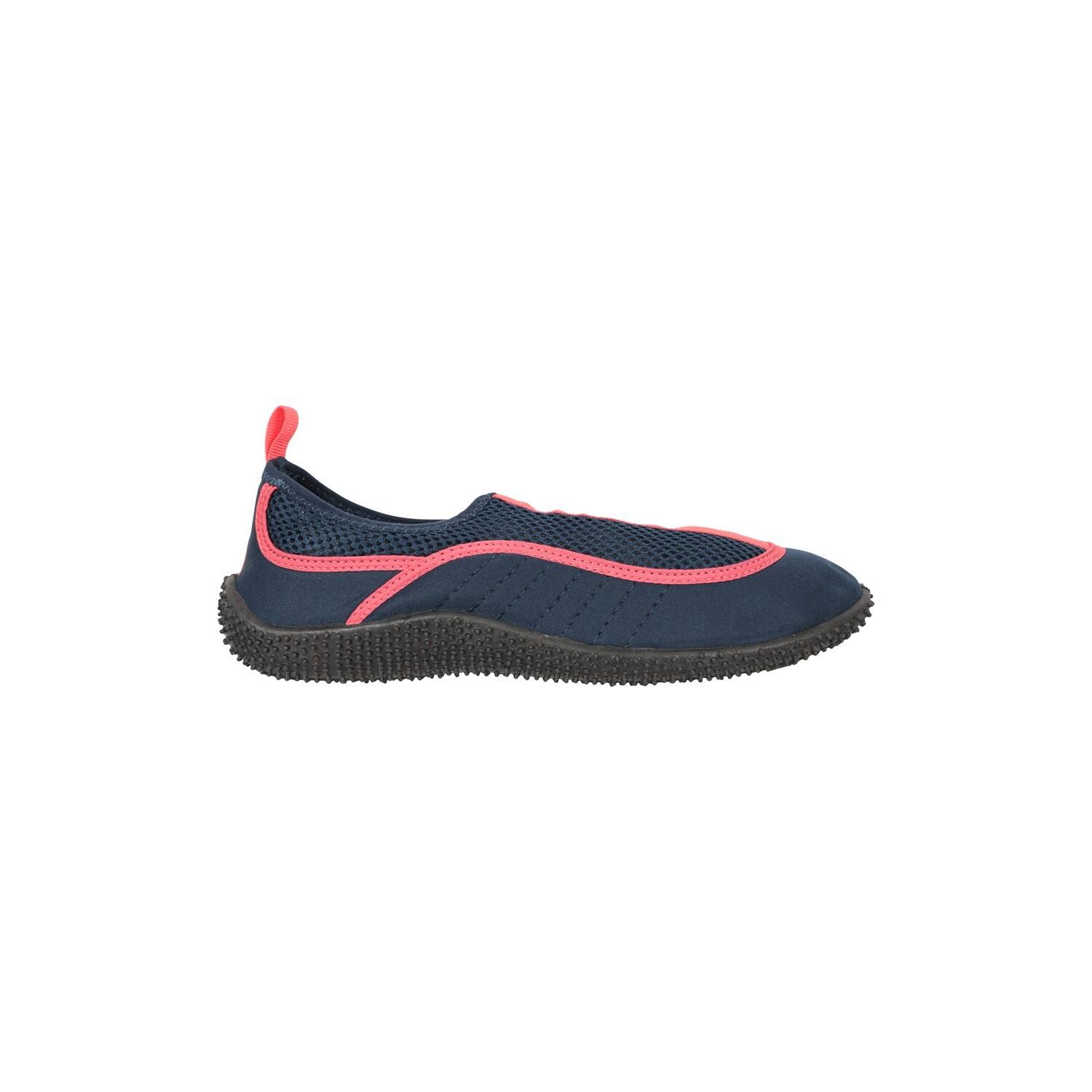 Schwimmschuhe Damen Marineblau 4/4