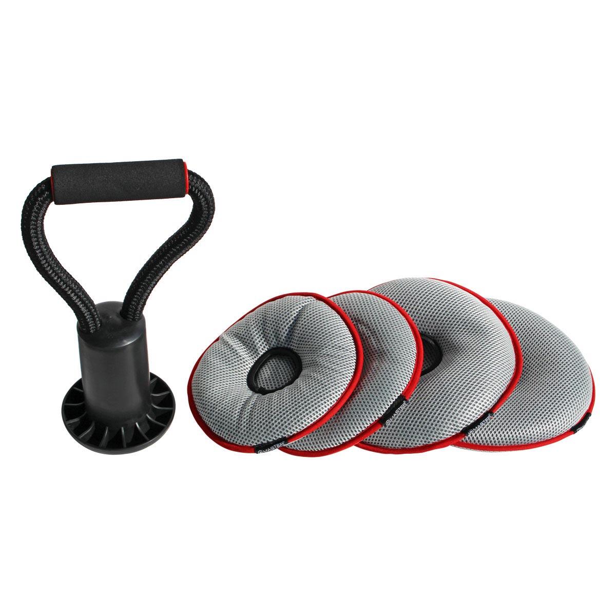 Nastavitelná činka soft-bell MASTER 0,5 - 9,5 kg 3/6