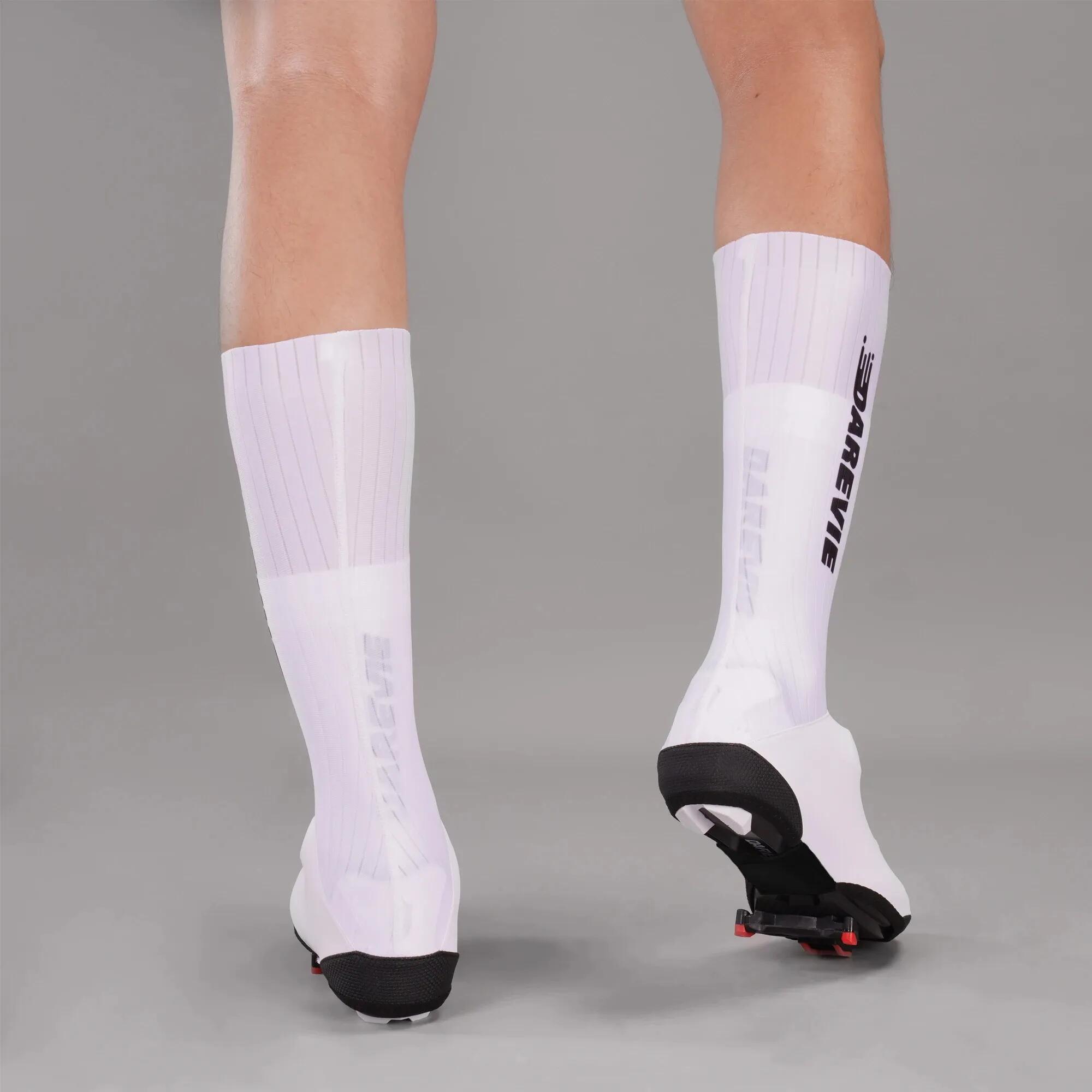 Cubre-zapatos ciclismo aerodinámicos cortaviento impermeables unisex 2/7
