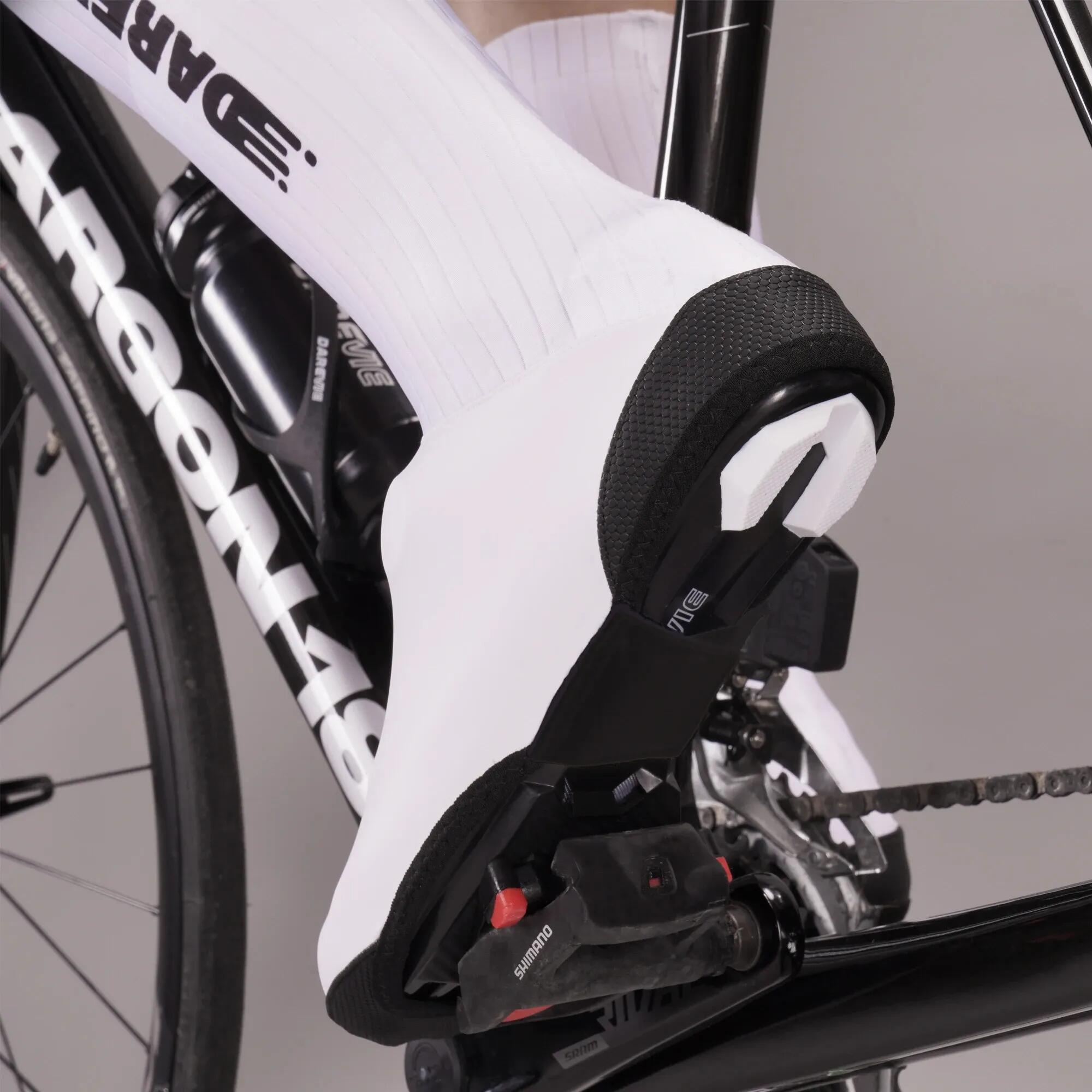 Cubre-zapatos ciclismo aerodinámicos cortaviento impermeables unisex 4/7