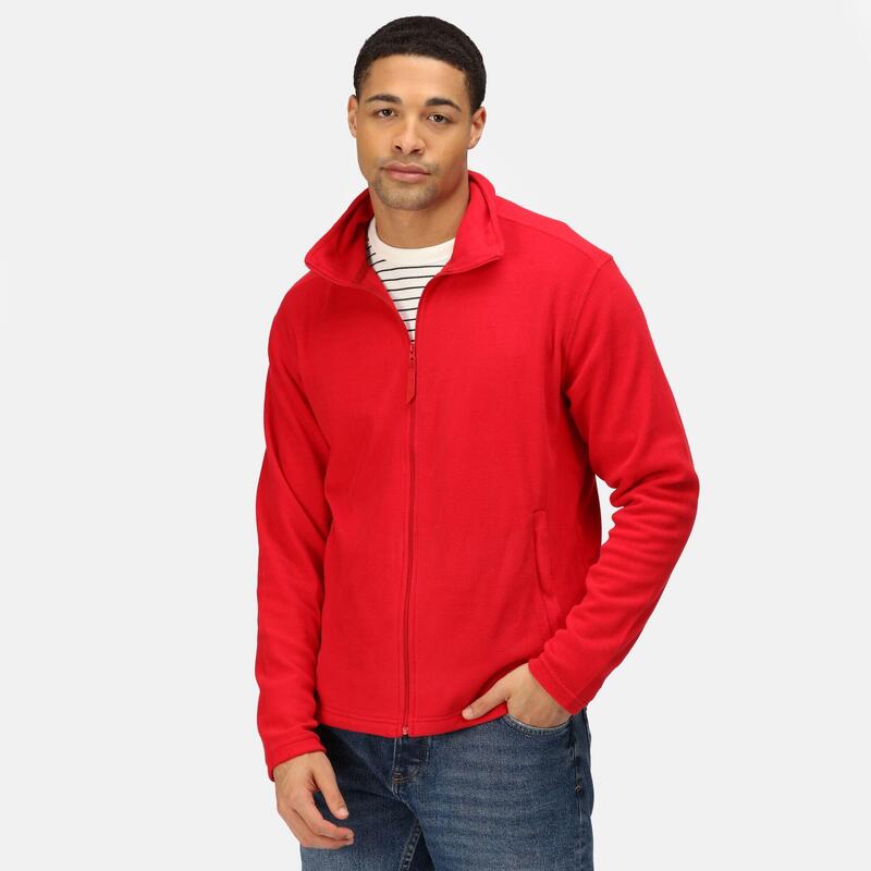 Veste polaire CLASSIC Homme (Rouge)