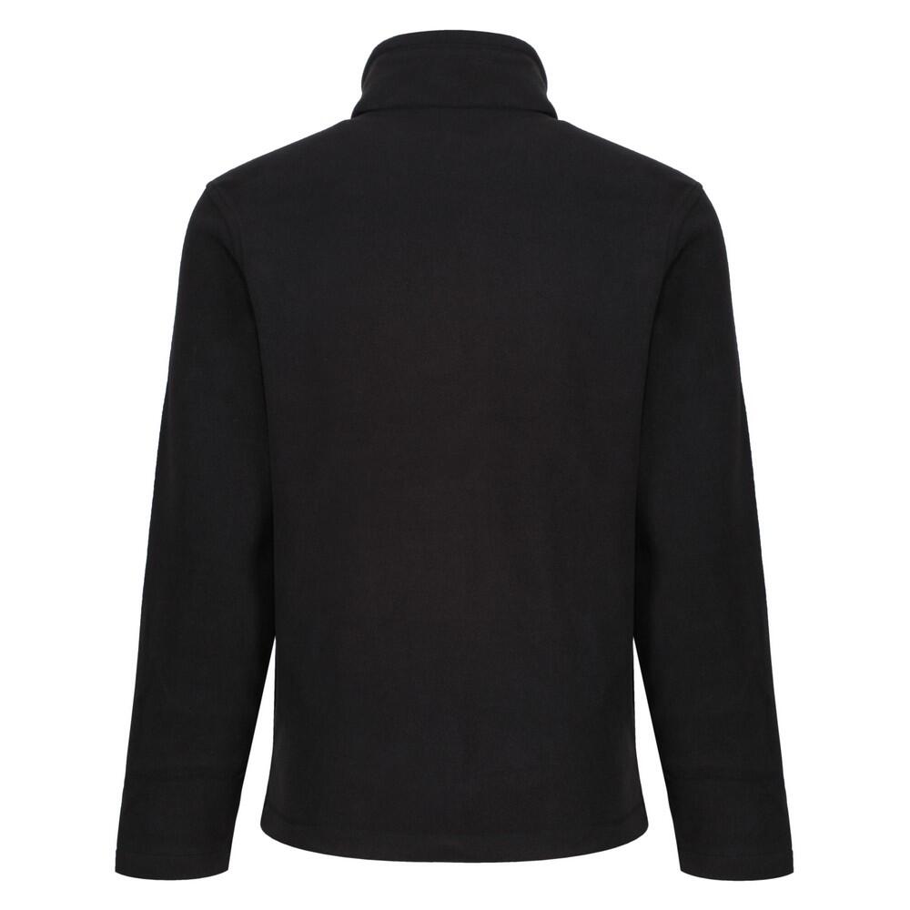 Mens Plain Micro Fleece Full Zip Jacket (Layer Lite) (Black) REGATTA ...