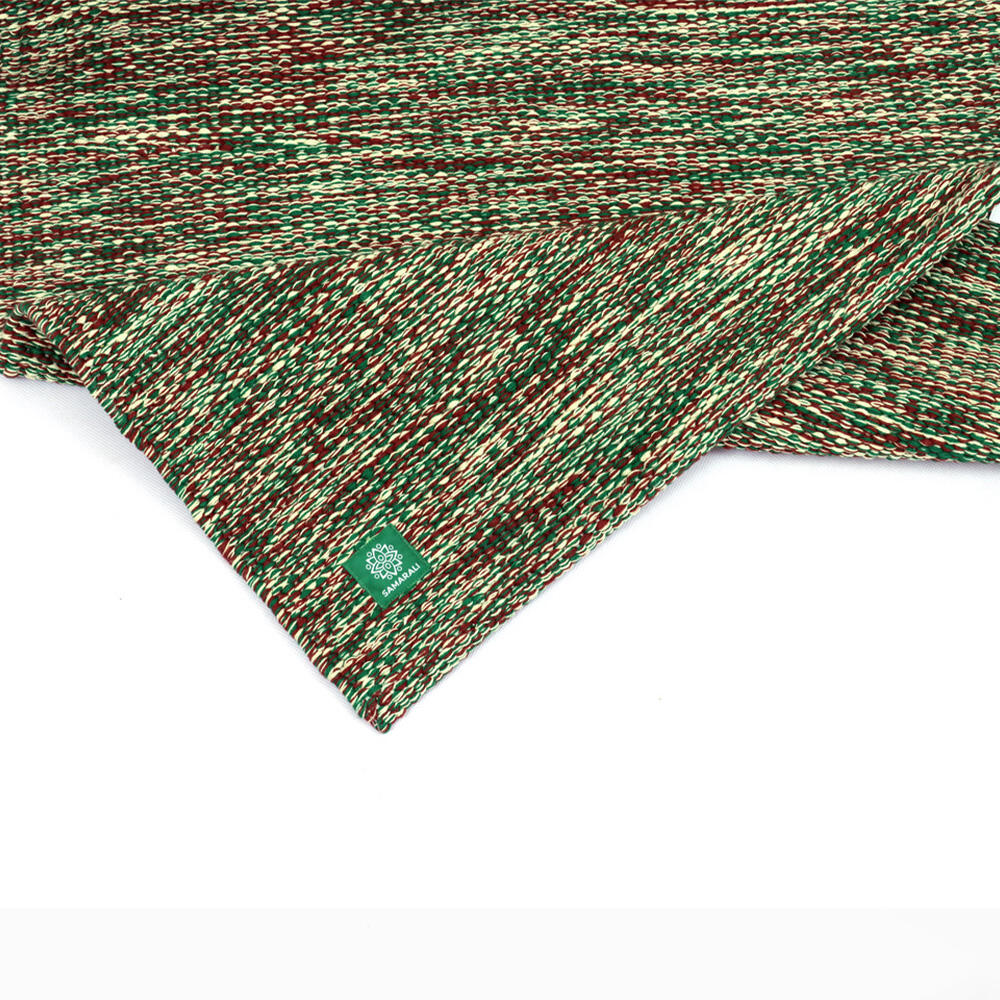 Tapis de Yoga en Coton Bio Tissé – 193 x 66 cm 7/7