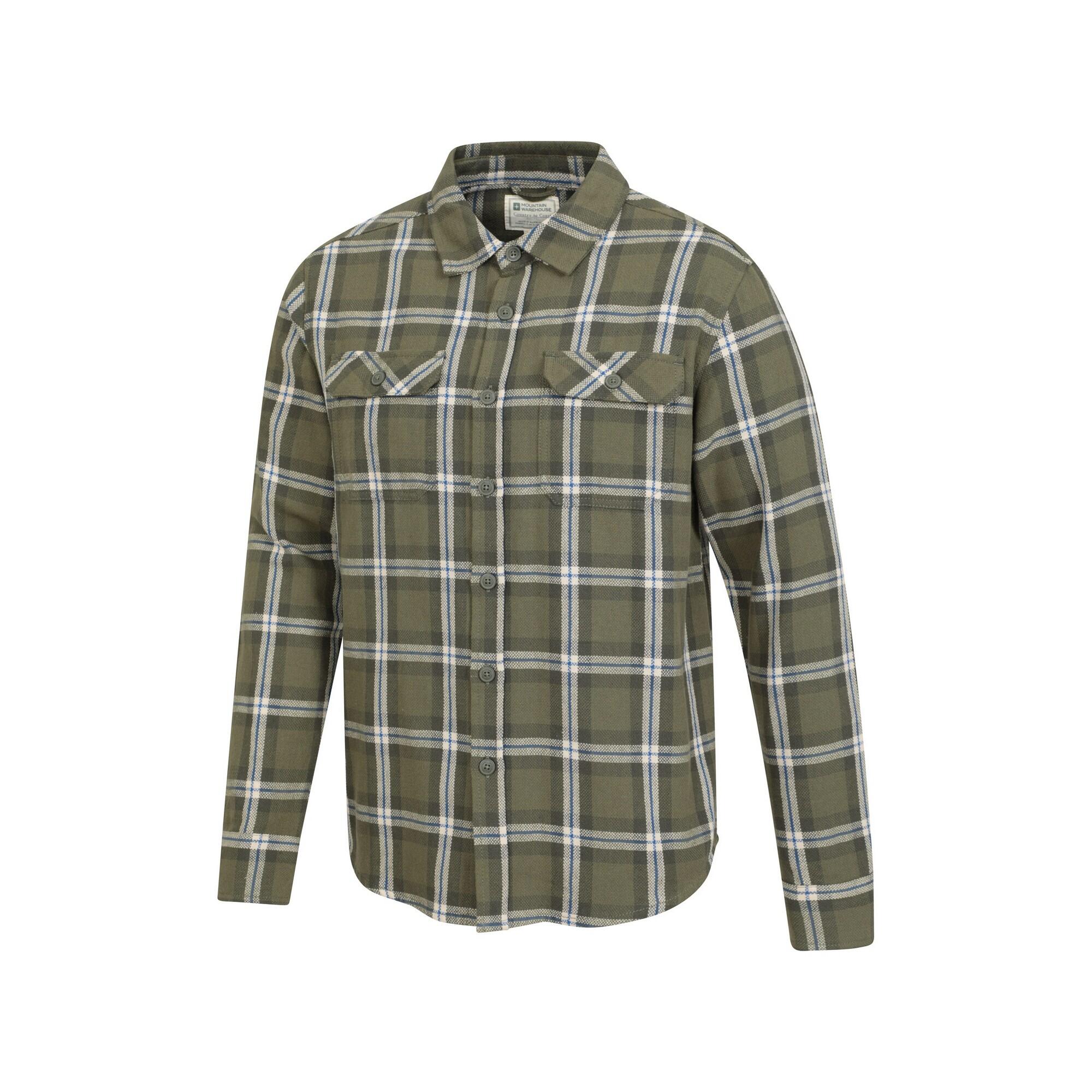 Chemise CLYDE Homme (Vert Kaki) 3/4