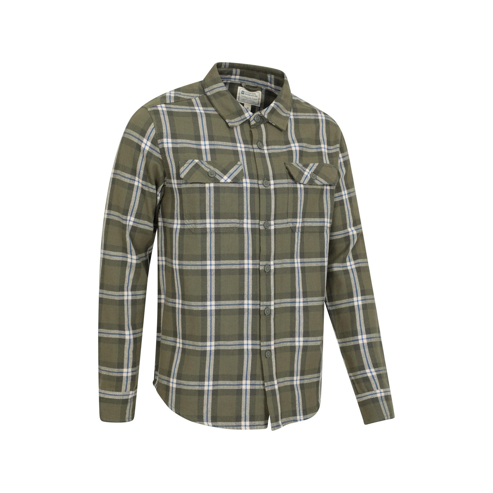 Chemise CLYDE Homme (Vert Kaki) 4/4