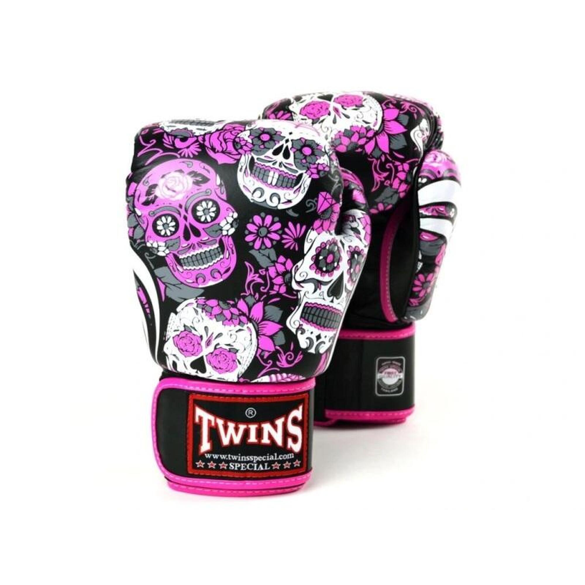 TWINS Boxerské rukavice TWINS SPECIAL FBGVL3-53 SKULL