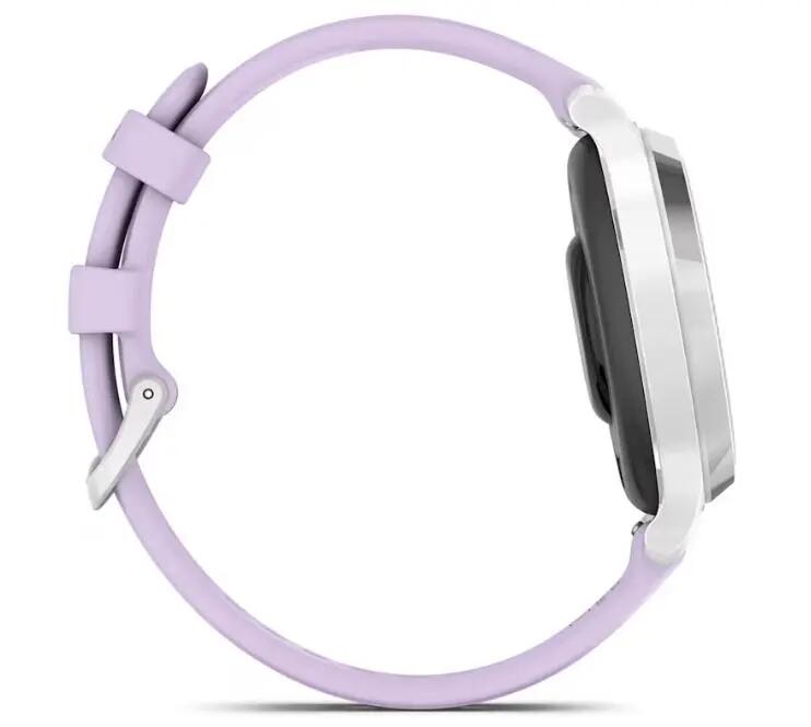 Ceas activity tracker Garmin Lily 2 Active, curea silicon, GPS (Roz) 5/6