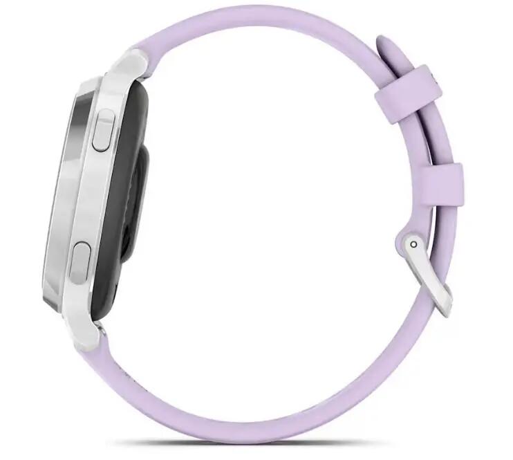 Ceas activity tracker Garmin Lily 2 Active, curea silicon, GPS (Roz) 4/6