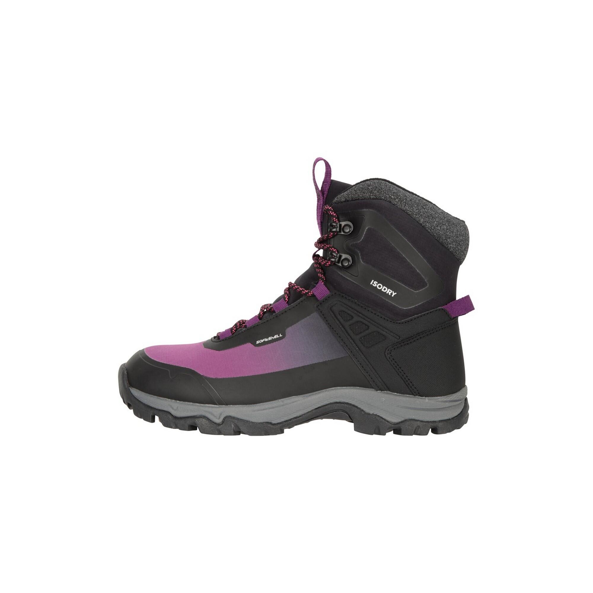 Bottines POLAR Femme (Noir / Violet) 3/4
