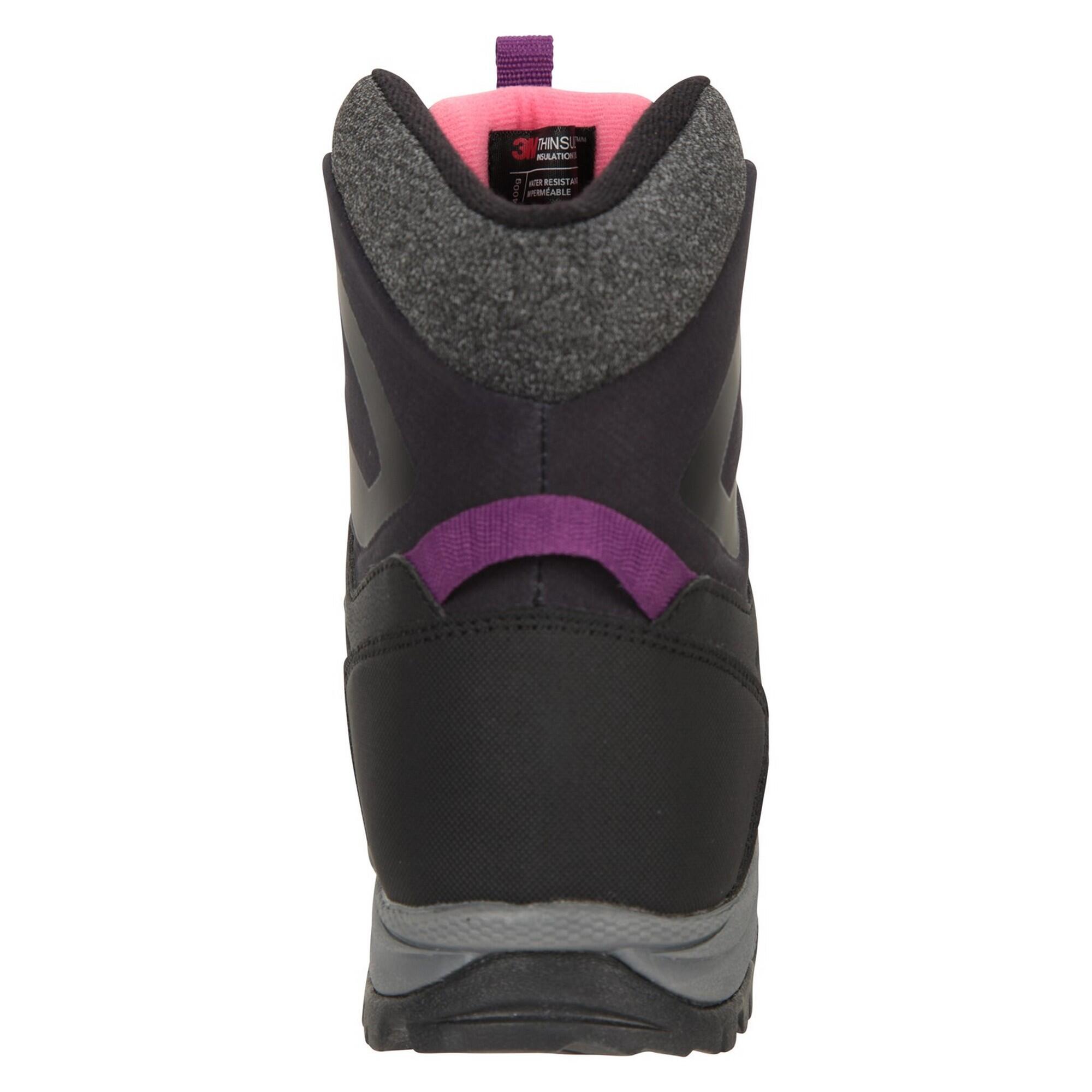 Bottines POLAR Femme (Noir / Violet) 2/4