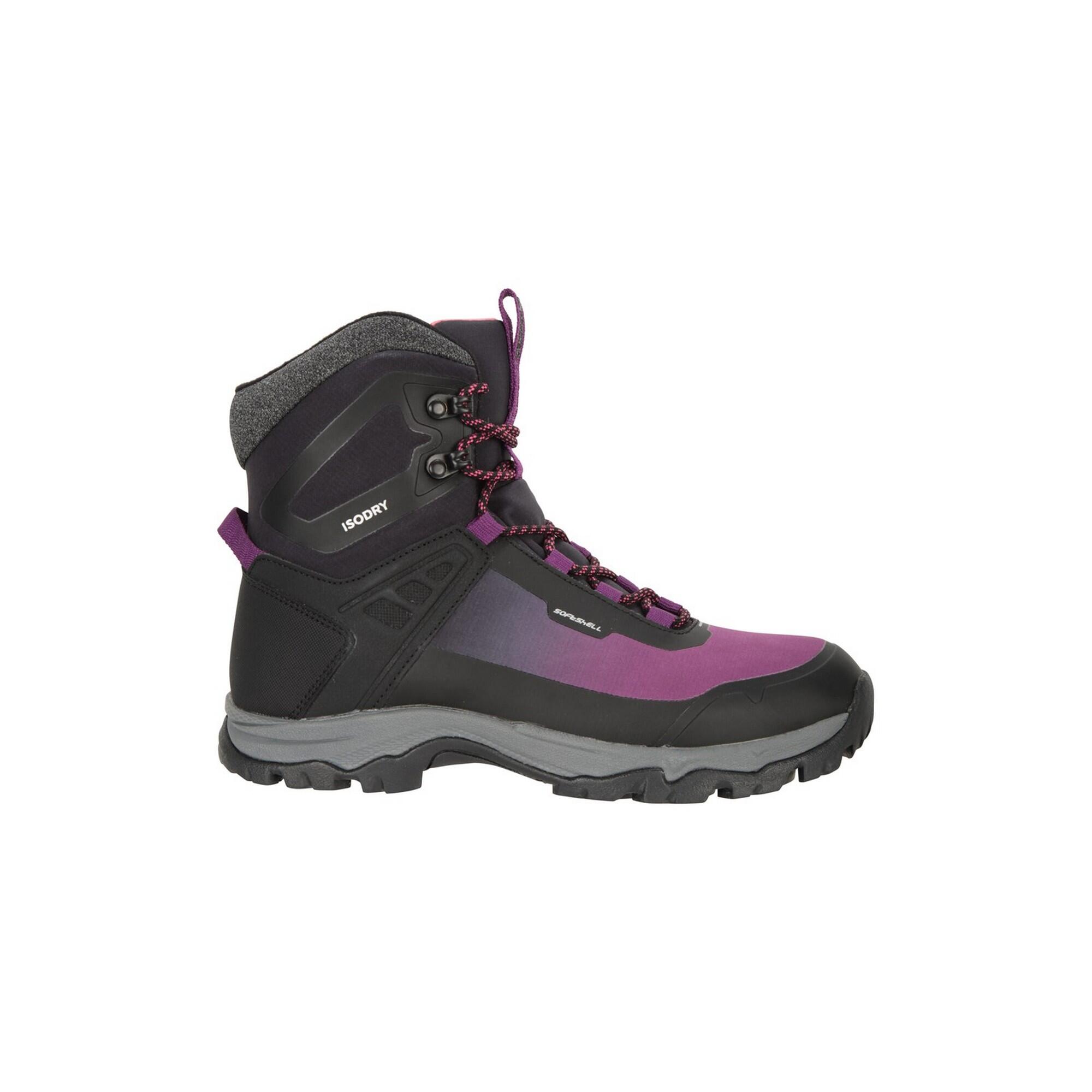 Bottines POLAR Femme (Noir / Violet) 4/4