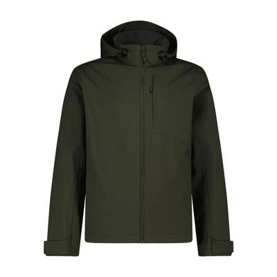 Softshell jas met capuchon cmp