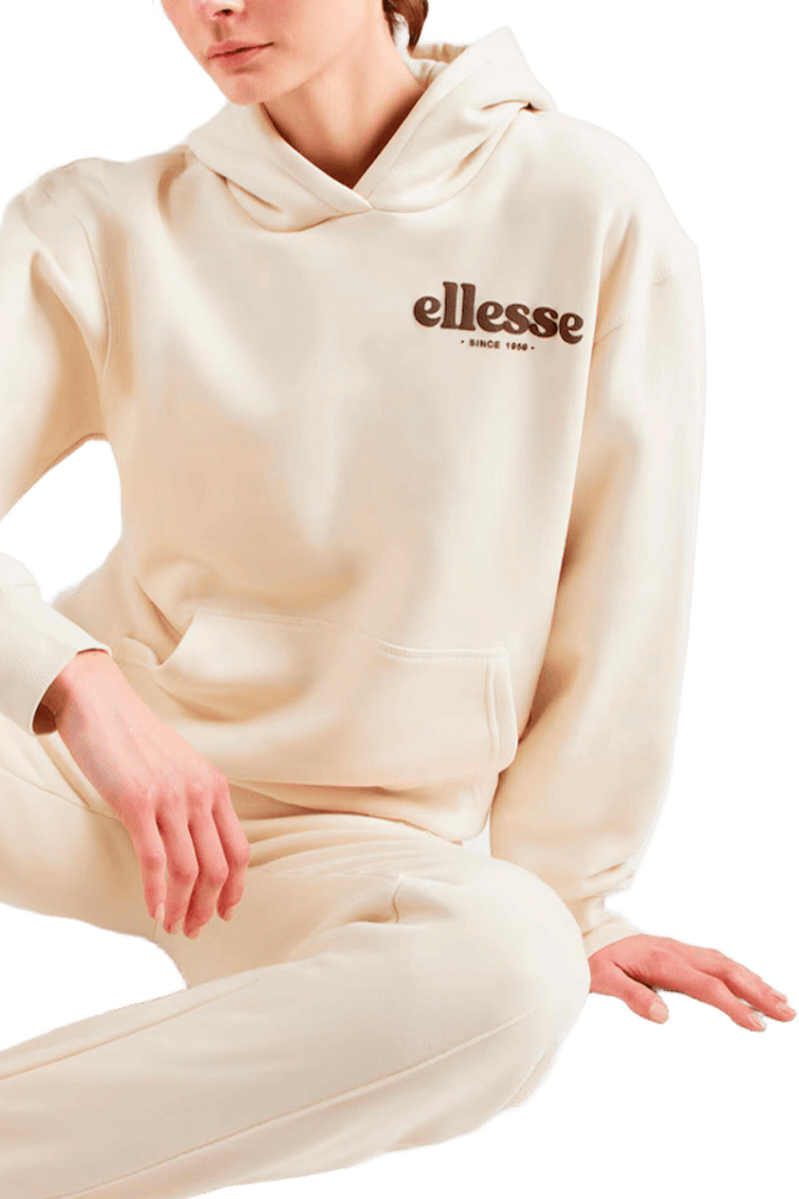 Ellesse Sudadera Doppiaz Ellesse Beige 3/3