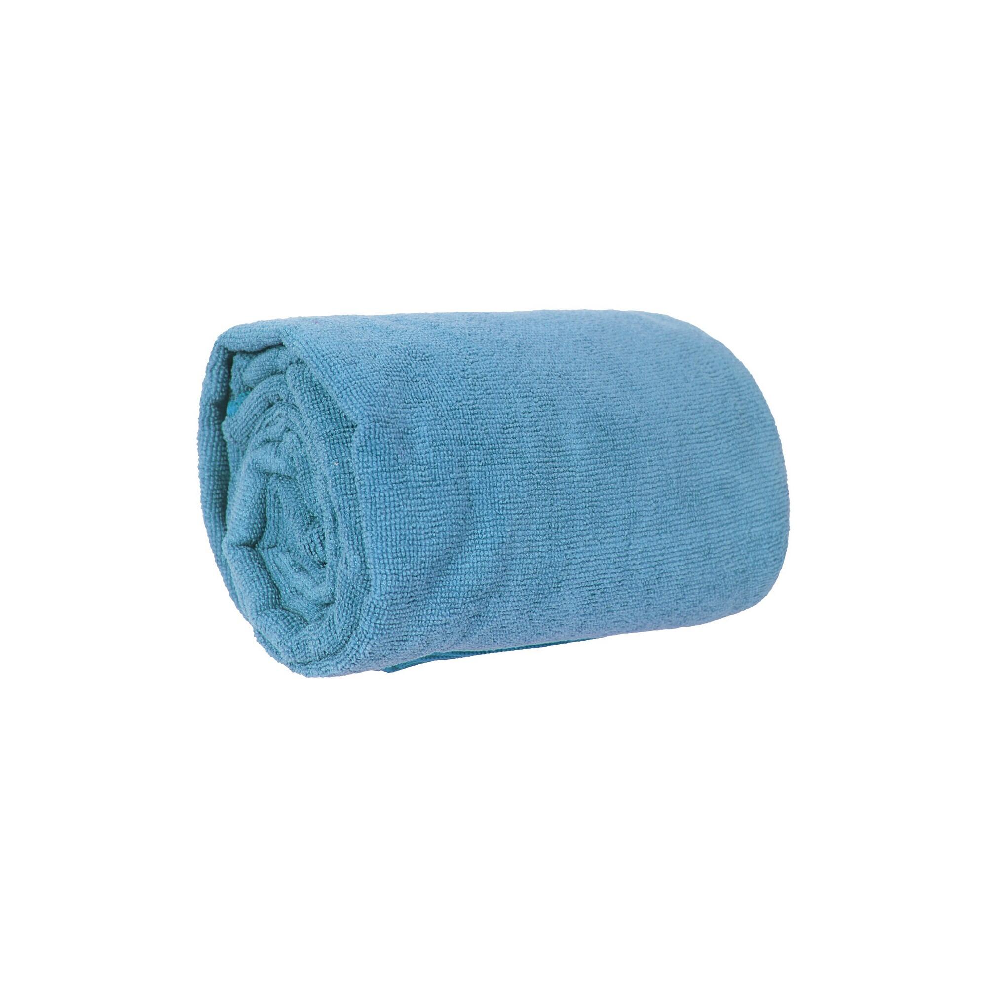 Handtuch, Mikrofrottee, "Giant" Damen und Herren Petrol 3/4