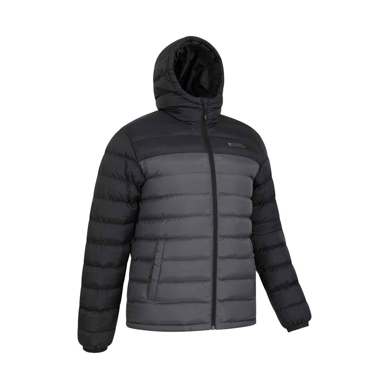 Mens Seasons II Padded Jacket (Grey) 4/4