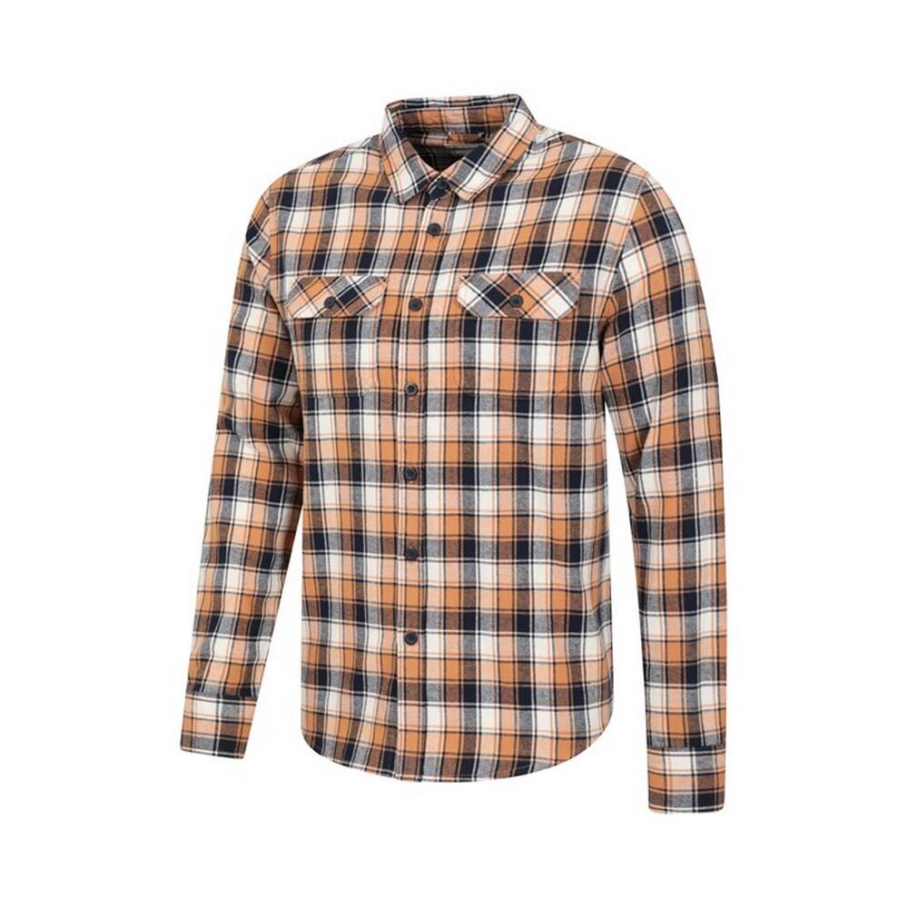 Camicia Manica Lunga Uomo Mountain Warehouse Trace Mostarda 3/3