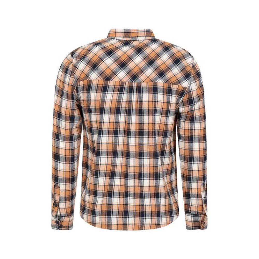 Camicia Manica Lunga Uomo Mountain Warehouse Trace Mostarda 2/3