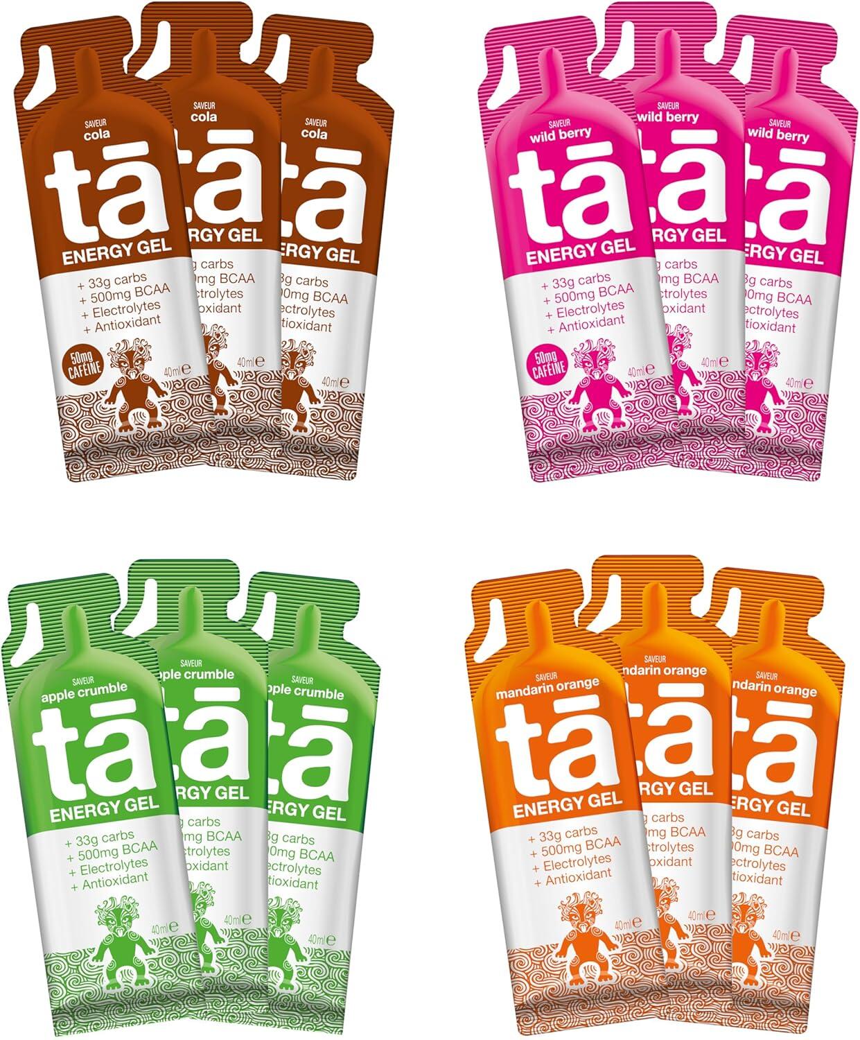 TA ENERGY TA ENERGY - Gel Energetico x12 - Energia, Sodio, 500mg BCAA - 133Kcal