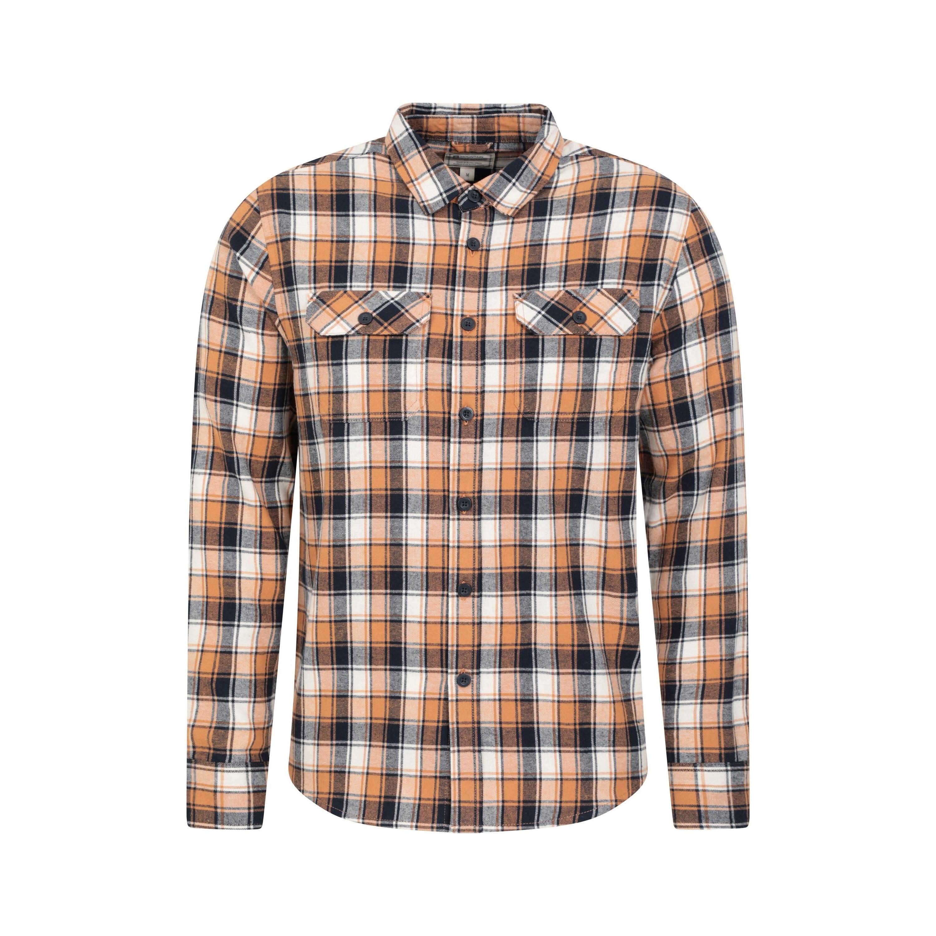 MOUNTAIN WAREHOUSE Camicia Manica Lunga Uomo Mountain Warehouse Trace Mostarda