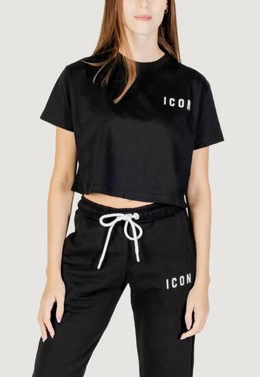 T-shirt e canotte Donna ICDF2W6T002 Nero