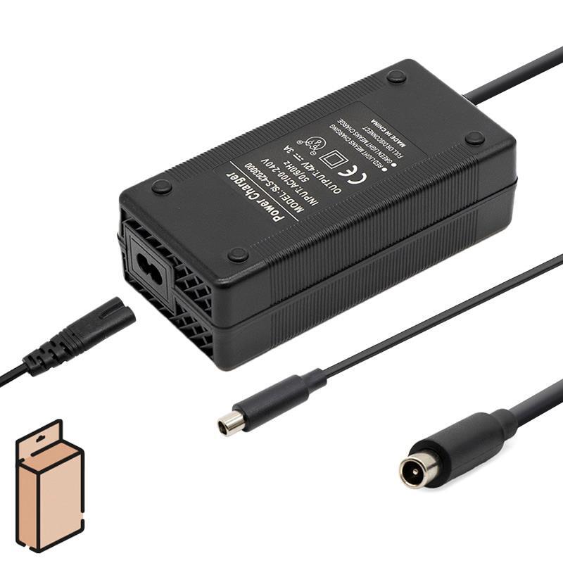Cargador 36v (salida 42v) 3A conector DC 8mm 3/3