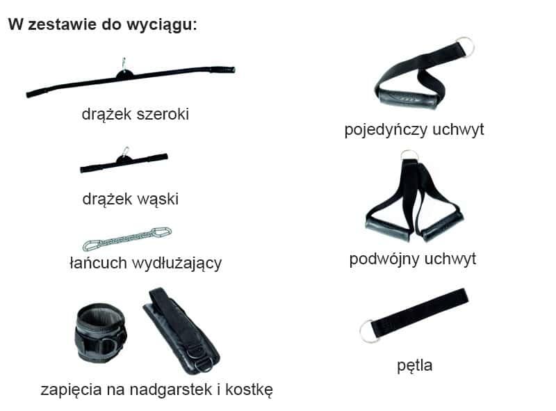 Siłownia domowa Kraft System 3 w 1 4/4
