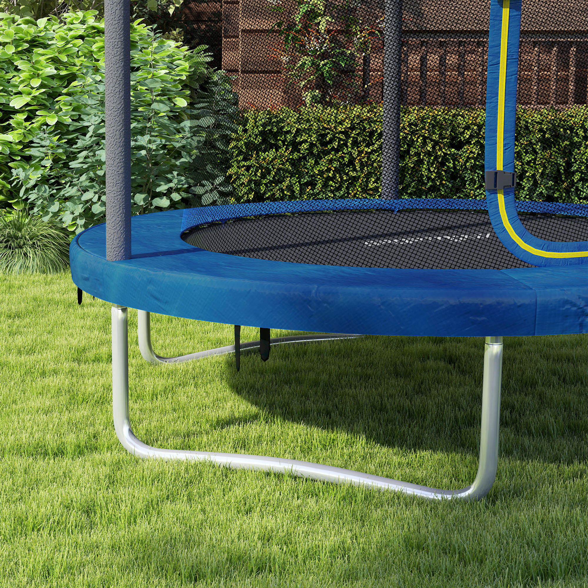 SPORTNOW Trampolim Infantil Ø183 cm, para Crianças acima de 6 Anos 4/5