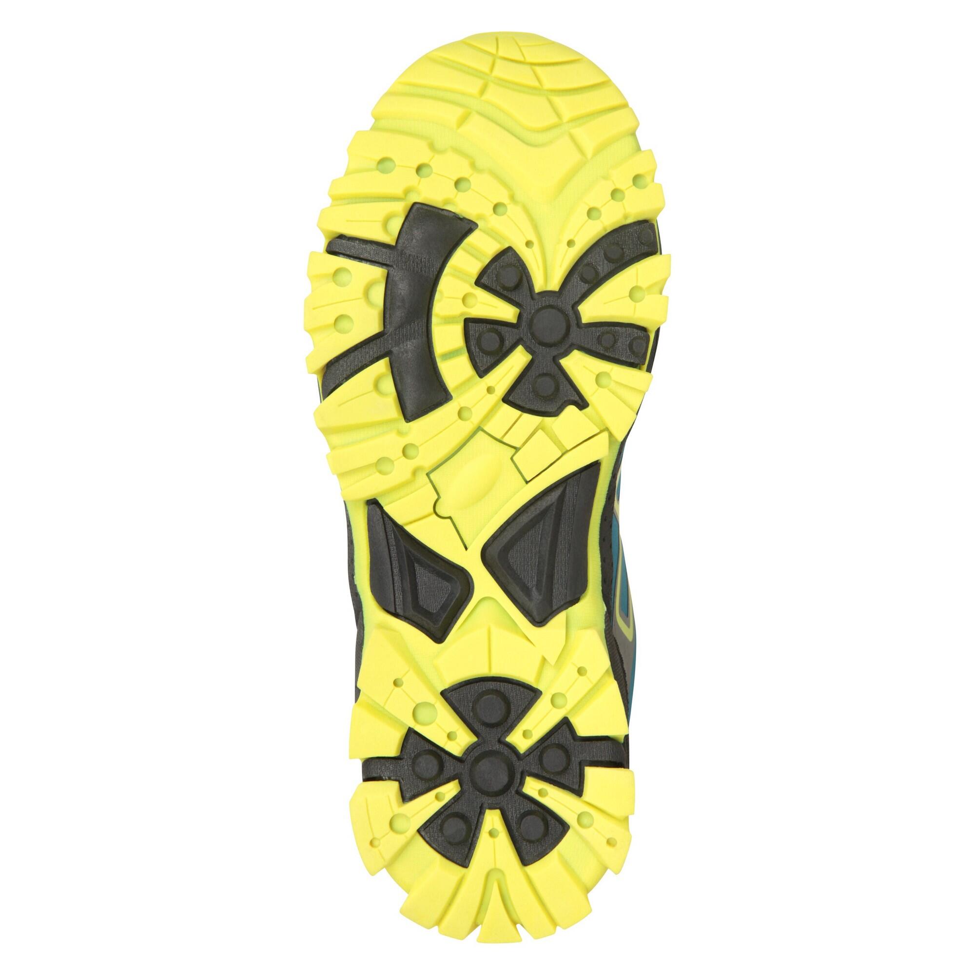Wanderstiefel, Softshell Kinder Helles Aquamarin 3/4