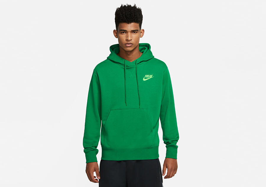 Bluza męska nike giannis freak pullover hoodie pine green